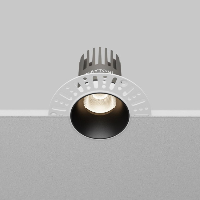 Встраиваемый светильник Maytoni Technical Dip DL124-10W-4K-TRS-B