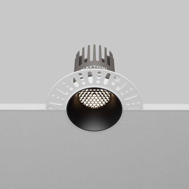 Встраиваемый светильник Maytoni Technical Dip DL124-10W-4K-TRS-B