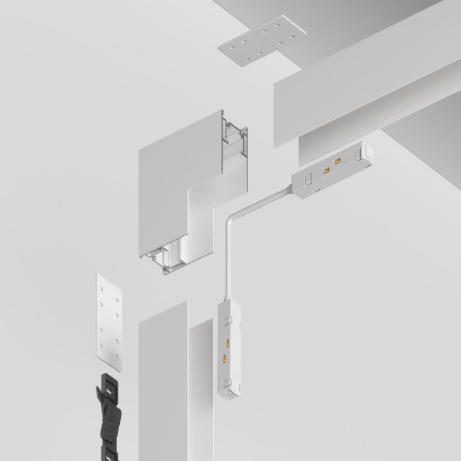 Коннектор для трека Maytoni Technical Accessories for tracks Gravity TRX010ICL-21W