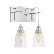 Бра Lumina Deco Moletti LDW 6844-2 CHR+PR Бра Lumina Deco Moletti LDW 6844-2 CHR+PR