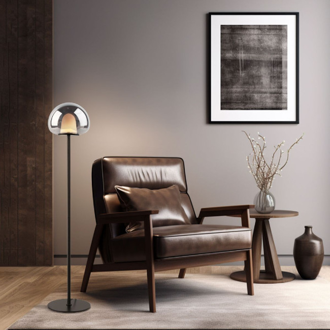 Торшер Eurosvet Twice 90327/1 черный a065924 Торшер Eurosvet Twice 90327/1 черный a065924