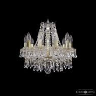 Подвесная люстра Bohemia Ivele Crystal 1403/10/141 G