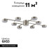Потолочная люстра Lumion Dabra 8115/8C Потолочная люстра Lumion Dabra 8115/8C