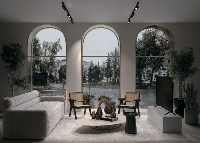 Трековый светильник Maytoni Track TR004-1-GU10-B