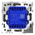 Проходной переключатель двухклавишный с подсветкой Voltum S70 VLS020408 (черный матовый) Проходной переключатель двухклавишный с подсветкой Voltum S70 VLS020408 (черный матовый)