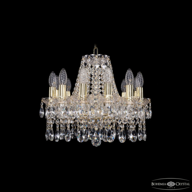 Подвесная люстра Bohemia Ivele Crystal 1413/12/141 G