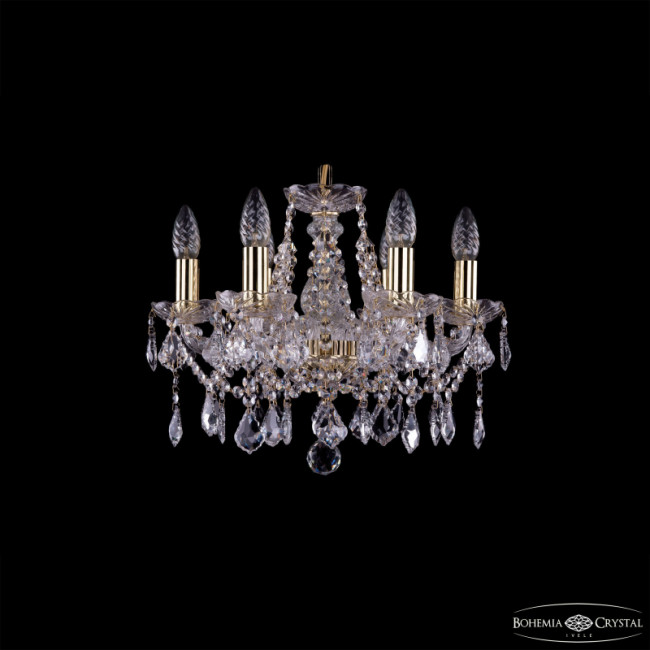 Подвесная люстра Bohemia Ivele Crystal 1413/6/141 G Leafs