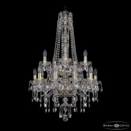 Подвесная люстра Bohemia Ivele Crystal 1415/10+5/200/h-92/2d G