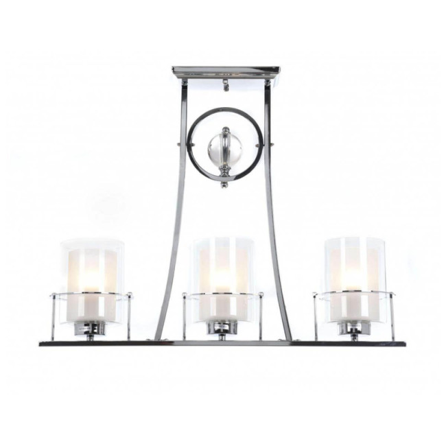 Подвесная люстра Lumina Deco Bronx LDP 1234-3 CHR Подвесная люстра Lumina Deco Bronx LDP 1234-3 CHR