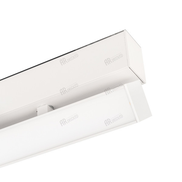 Трековый светодиодный светильник Arlight Mag-Flat-Fold-45-S1005-30W Warm3000 027001 Трековый светодиодный светильник Arlight Mag-Flat-Fold-45-S1005-30W Warm3000 027001