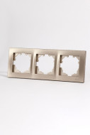 Рамка трехместная ELBI Vega 510-011400-227 Рамка трехместная ELBI Vega 510-011400-227