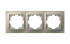 Рамка трехместная ELBI Vega 510-011400-227 Рамка трехместная ELBI Vega 510-011400-227