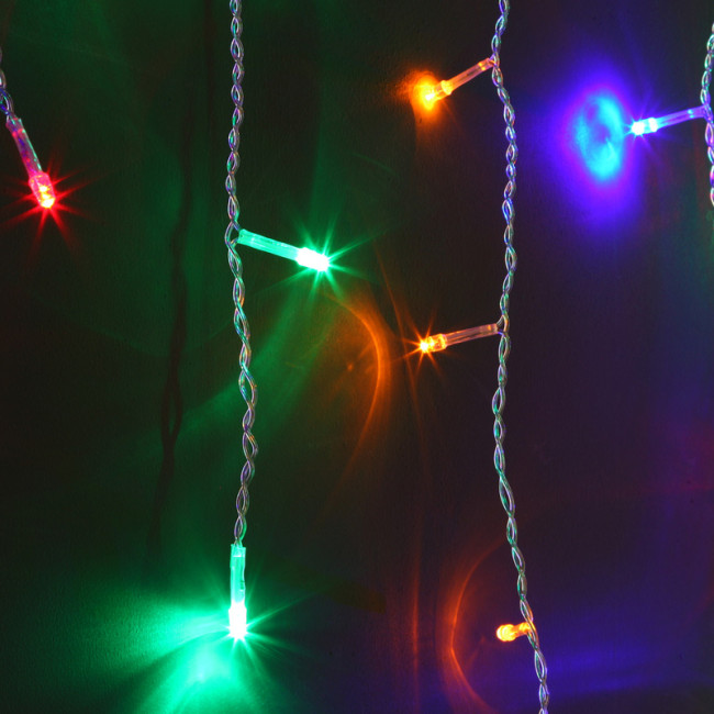 Гирлянда бахрома Eurosvet 100-001 мульти 1,8*0,5м IP20 Гирлянда бахрома Eurosvet 100-001 мульти 1,8*0,5м IP20