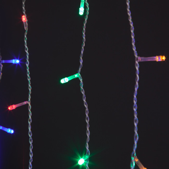 Гирлянда бахрома Eurosvet 100-001 мульти 1,8*0,5м IP20 Гирлянда бахрома Eurosvet 100-001 мульти 1,8*0,5м IP20