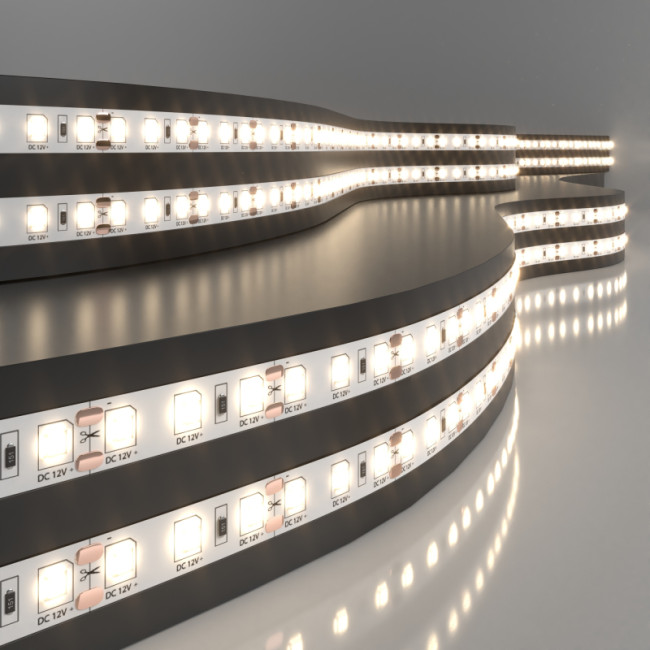 Светодиодная лента Elektrostandard 12V 9,6W 120Led 2835 IP20 теплый белый, 5м 4690389154829 Светодиодная лента Elektrostandard 12V 9,6W 120Led 2835 IP20 теплый белый, 5м 4690389154829