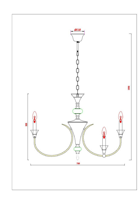 Подвесная люстра Arte Lamp Collinetta A4094LM-12PB Подвесная люстра Arte Lamp Collinetta A4094LM-12PB