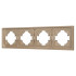 Рамка пластиковая на 4 поста Arlight FRM-TENDO-PL-4-GD 053850