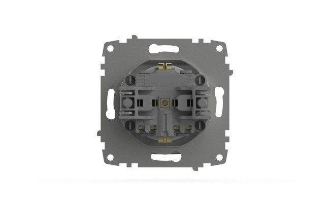 Розетка с крышкой, заземлением и защитой от детей ELBI Zena Vega 609-015600-219 Розетка с крышкой, заземлением и защитой от детей ELBI Zena Vega 609-015600-219