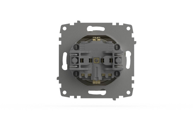 Розетка с крышкой и заземлением ELBI Zena Vega 609-011400-218 Розетка с крышкой и заземлением ELBI Zena Vega 609-011400-218