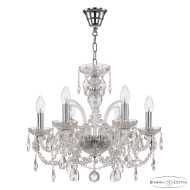 Подвесная люстра Bohemia Ivele Crystal 105/6/165 Ni
