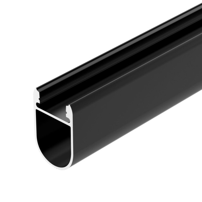 Профиль Arlight WARDROBE-1930-2000 ANOD BLACK 054943 Профиль Arlight WARDROBE-1930-2000 ANOD BLACK 054943