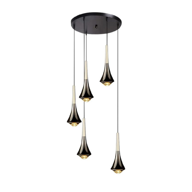 Каскадная люстра Aployt Agas APL.784.06.05 Каскадная люстра Aployt Agas APL.784.06.05