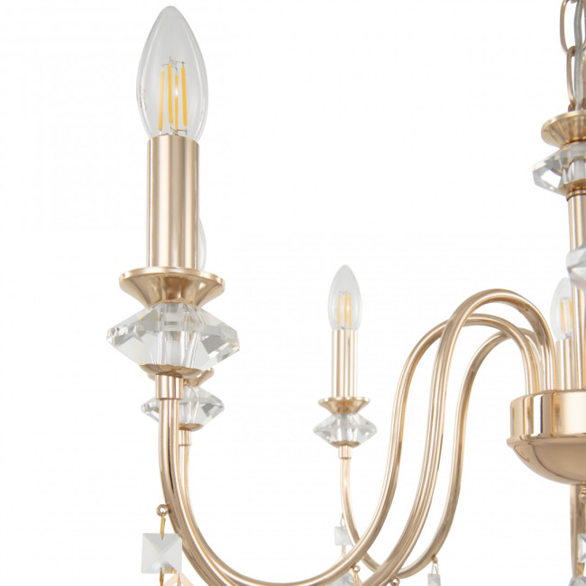 Подвесная люстра Arte Milano 342101/8 FGD Подвесная люстра Arte Milano 342101/8 FGD