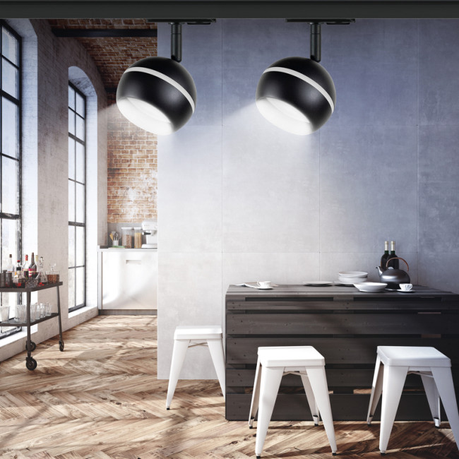 Трековый светильник Эра TR47 - GX53 BK Б0054156