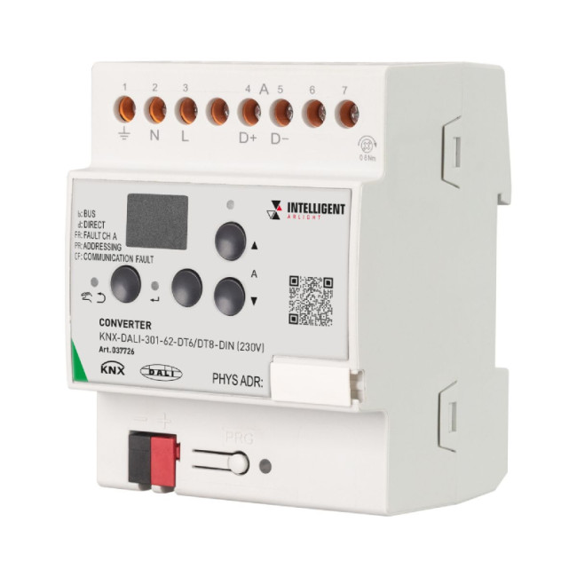 Конвертер Arlight KNX-DALI-301-62-DT6/DT8-DIN 230V 037726 Конвертер Arlight KNX-DALI-301-62-DT6/DT8-DIN 230V 037726