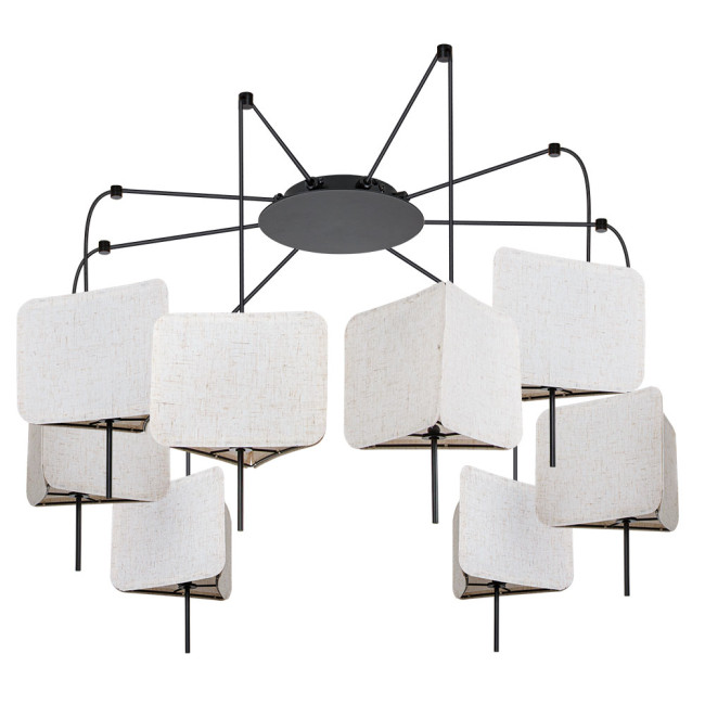Подвесная люстра Arte Lamp Trixie A7084SP-8BK