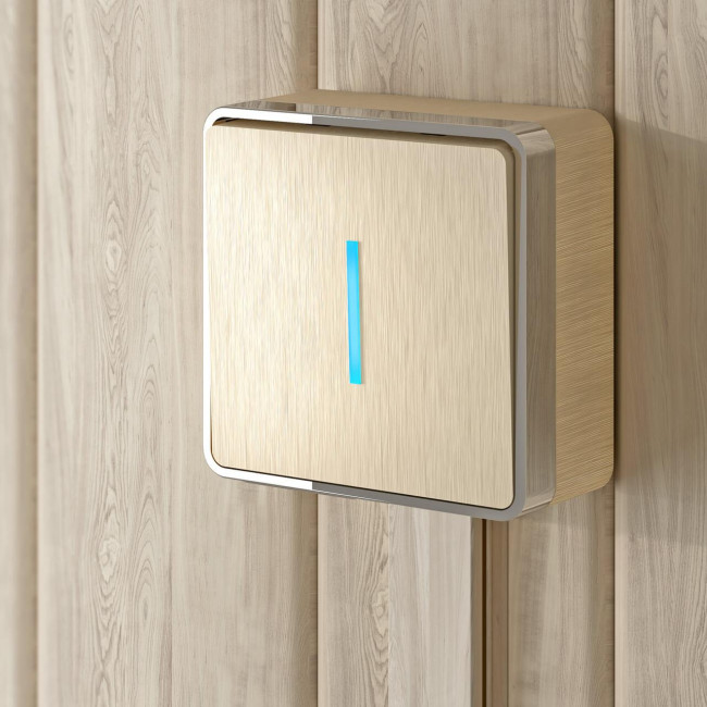 Выключатель одноклавишный с подсветкой Werkel Gallant шампань рифленый W5010110 4690389163821 Выключатель одноклавишный с подсветкой Werkel Gallant шампань рифленый W5010110 4690389163821