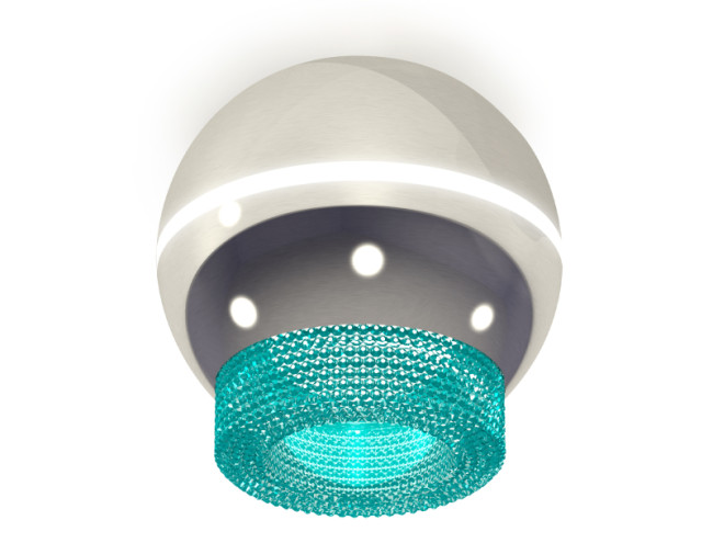 Накладной светильник с дополнительной подсветкой Ambrella Light Techno XS1104020 (C1104, N7194) Накладной светильник с дополнительной подсветкой Ambrella Light Techno XS1104020 (C1104, N7194)