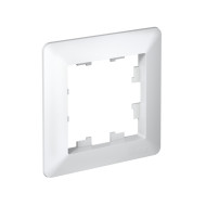 Рамка 1-ая Systeme Electric AtlasDesign Air Белый/дымчатый белый ATN220101