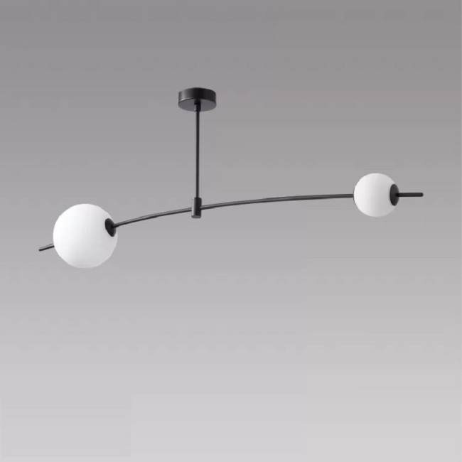 Потолочный светильник iLedex Epical 6827-2 BK+WH