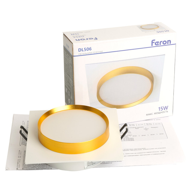 Встраиваемый светильник Feron DL506 51362 Встраиваемый светильник Feron DL506 51362