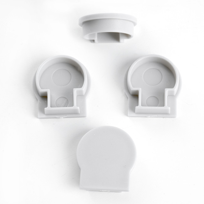 Заглушка без отверстия для профиля CAB282 (комплект 4шт) Feron LD380 48255