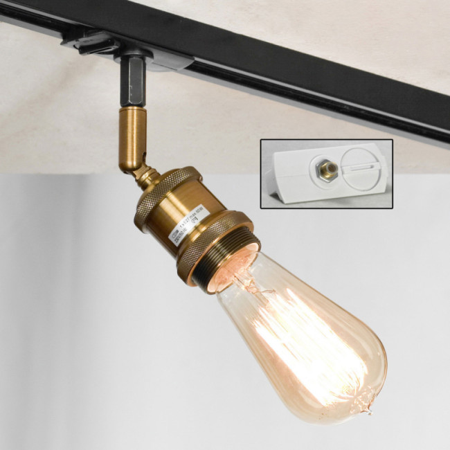 Трековый светильник однофазный Lussole LOFT Track Lights LSP-9320-TAW Трековый светильник однофазный Lussole LOFT Track Lights LSP-9320-TAW