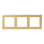 Рамка трехместная Jung LSZME983BFC