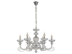 Подвесные люстры Newport 8626/C chrome clear М0071525 Подвесные люстры Newport 8626/C chrome clear М0071525
