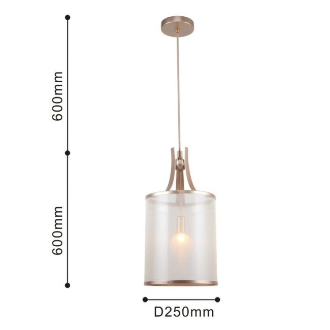 Подвесной светильник Favourite Himiko 2551-1P Подвесной светильник Favourite Himiko 2551-1P