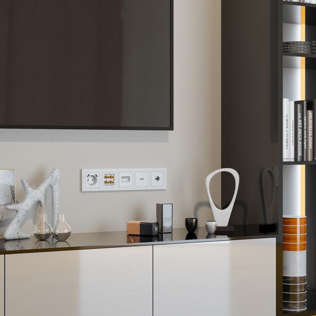 Лицевая панель Werkel Hammer белый 4690389162985 Лицевая панель Werkel Hammer белый 4690389162985