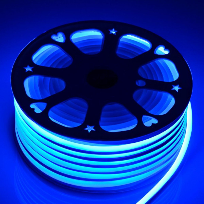 Светодиодная неоновая лента Эра 220В 2835 7Вт/м синий 20м IP67 N2835-120-IP67-220V-20m-B Б0043075