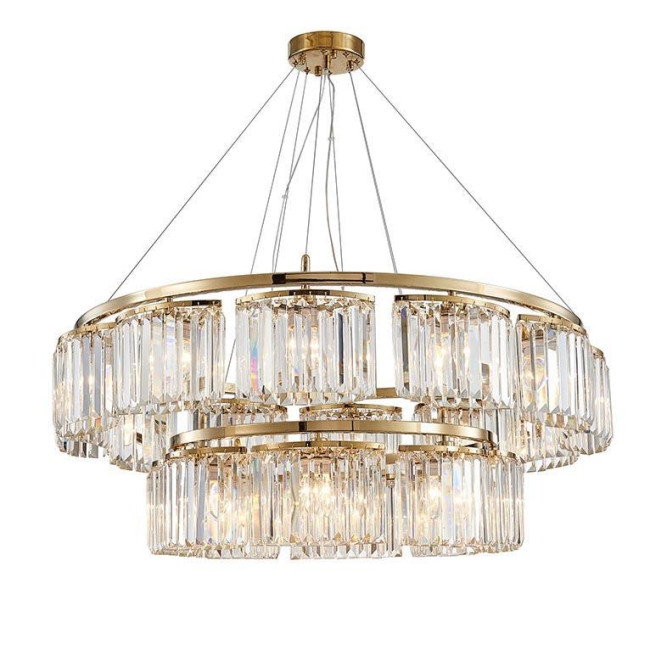 Подвесная люстра Newport 4358+12/S Gold М0062829 Подвесная люстра Newport 4358+12/S Gold М0062829