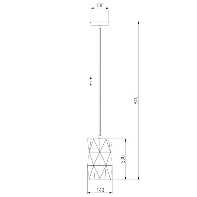 Подвесной светильник Eurosvet Reprise 50145/1 черный Подвесной светильник Eurosvet Reprise 50145/1 черный