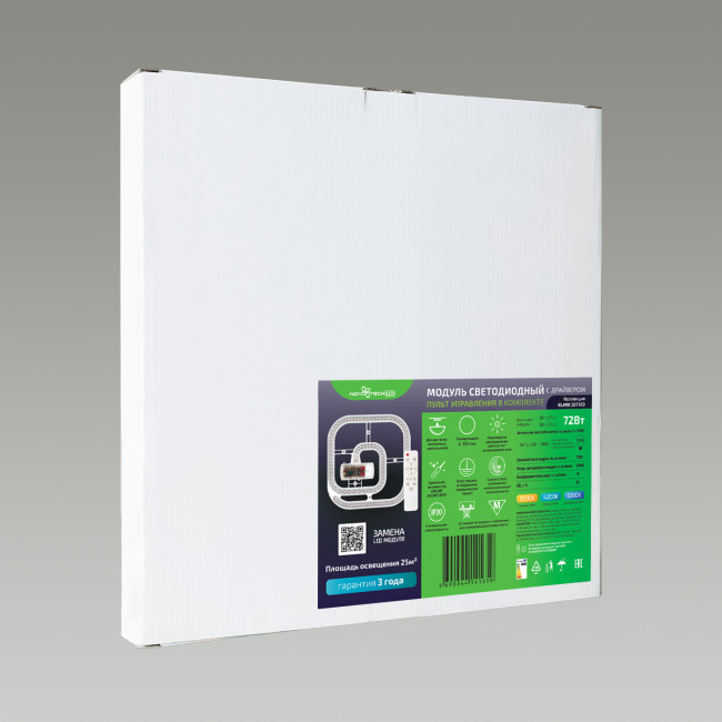 Светодиодный модуль Novotech 230В 72Вт 3000/6300Вт 357780 Светодиодный модуль Novotech 230В 72Вт 3000/6300Вт 357780