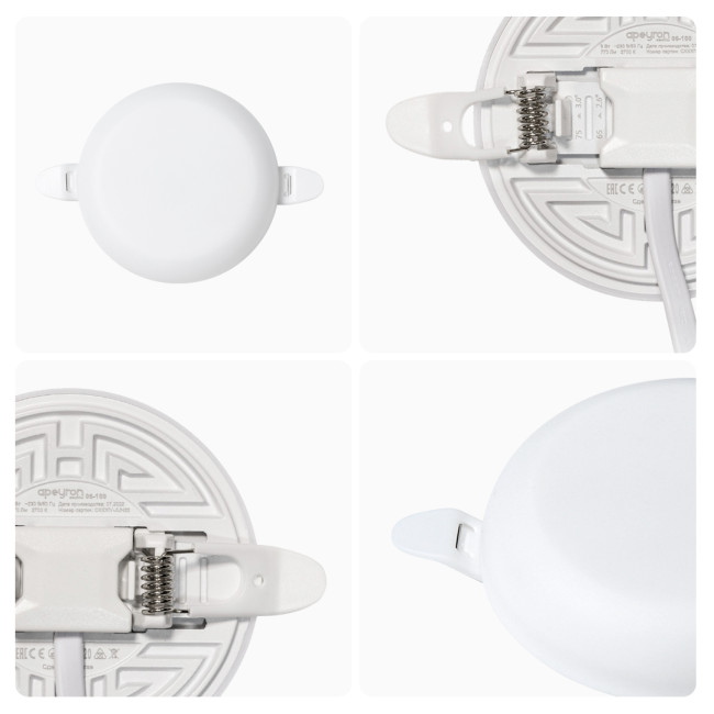 Встраиваемая светодиодная панель безрамочная Apeyron FLP 06-100 Встраиваемая светодиодная панель безрамочная Apeyron FLP 06-100