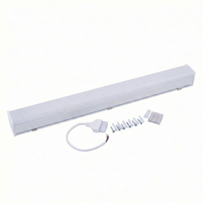 Линейный подвесной модульный светильник Uniel ULO-N10A-20W/4000K/L60 IP40 WHITE UL-00013251