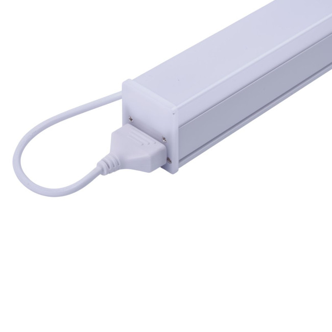 Линейный подвесной модульный светильник Uniel ULO-N10A-20W/4000K/L60 IP40 WHITE UL-00013251