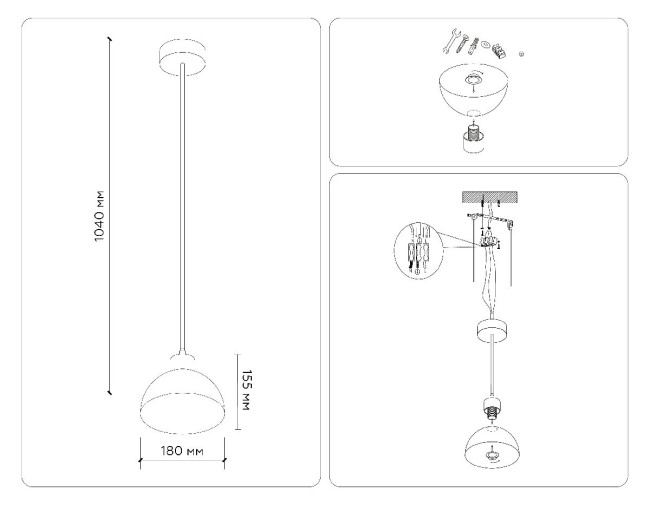 Подвесной светильник Ambrella Light Traditional TR83133 Подвесной светильник Ambrella Light Traditional TR83133