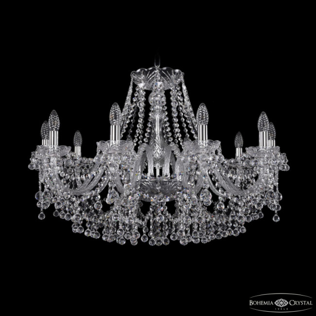 Подвесная люстра Bohemia Ivele Crystal 1409/10/300 Ni
